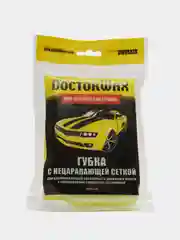 Губка автомобильная с нецарапающей сеткой Doctor Wax