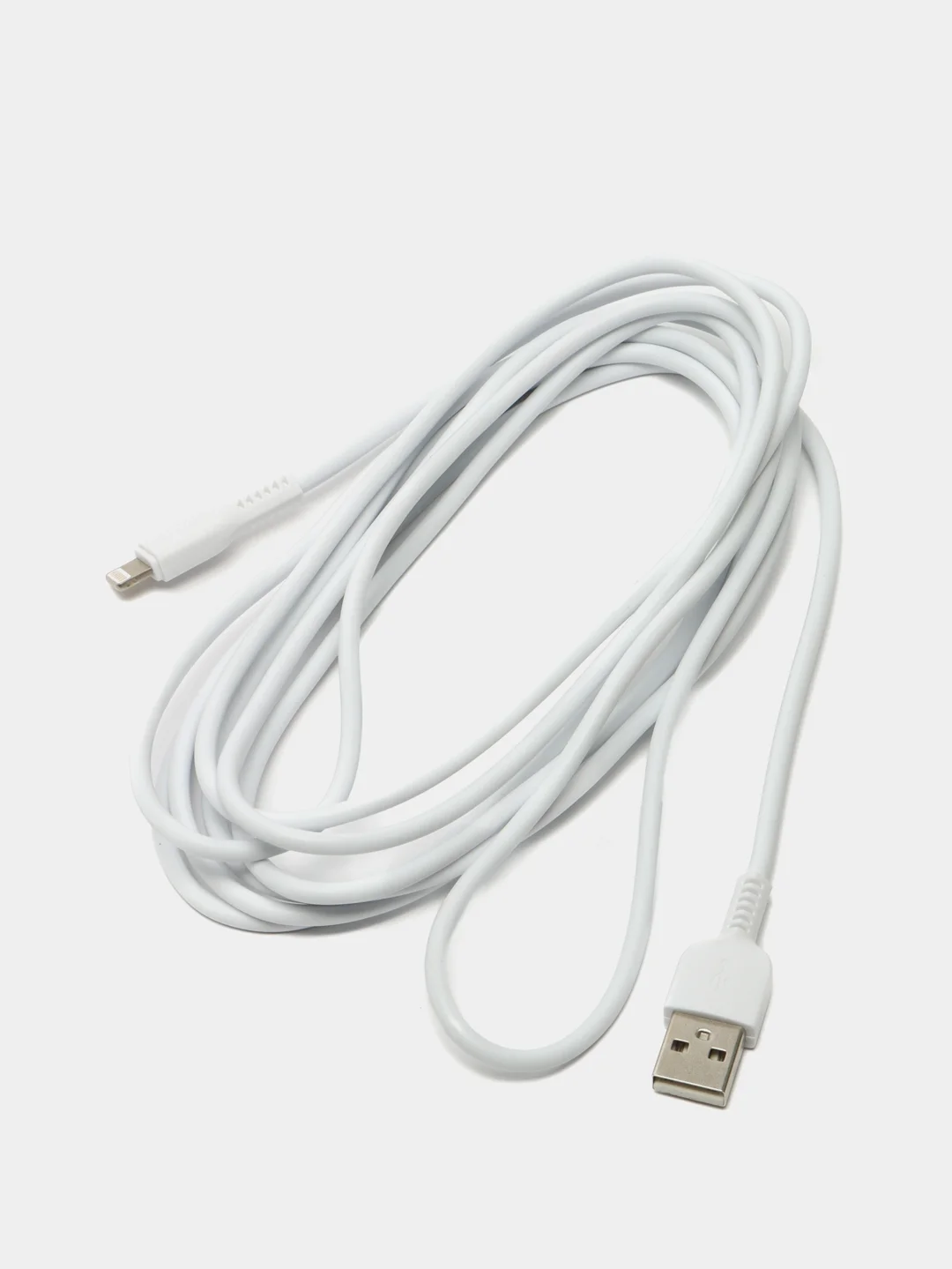 Белый кабель HOCO X20 Lightning для Apple iPhone