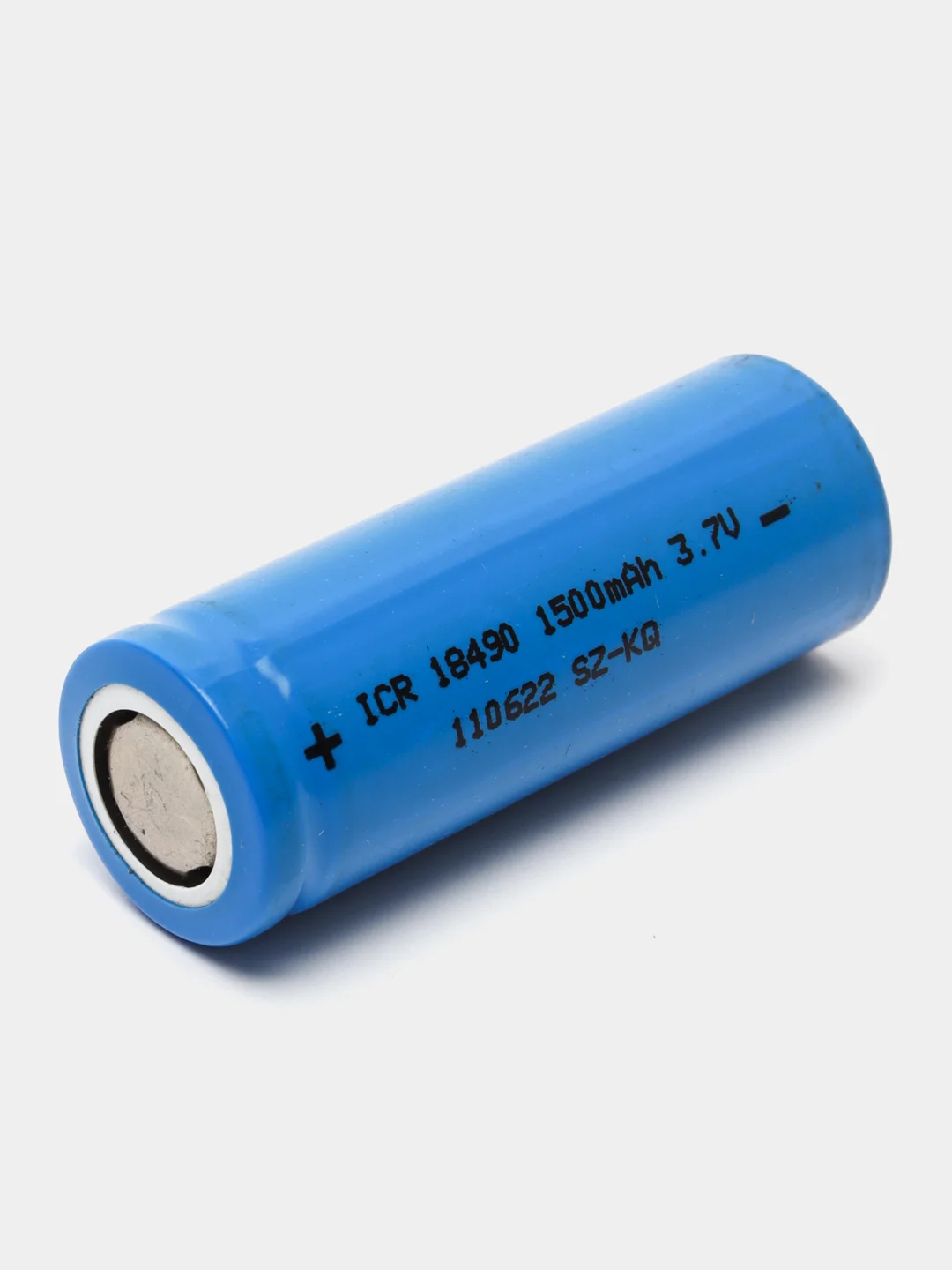 Аккумулятор типа 18490, 1500 mAh, Li-ion, без защиты