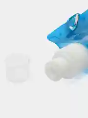 Голубой складная бутылка для воды