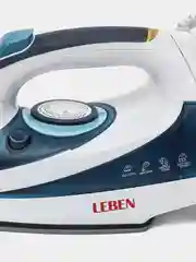 Утюг, 2400 Вт, подошва керамика, вертикальное отпаривание, LEBEN