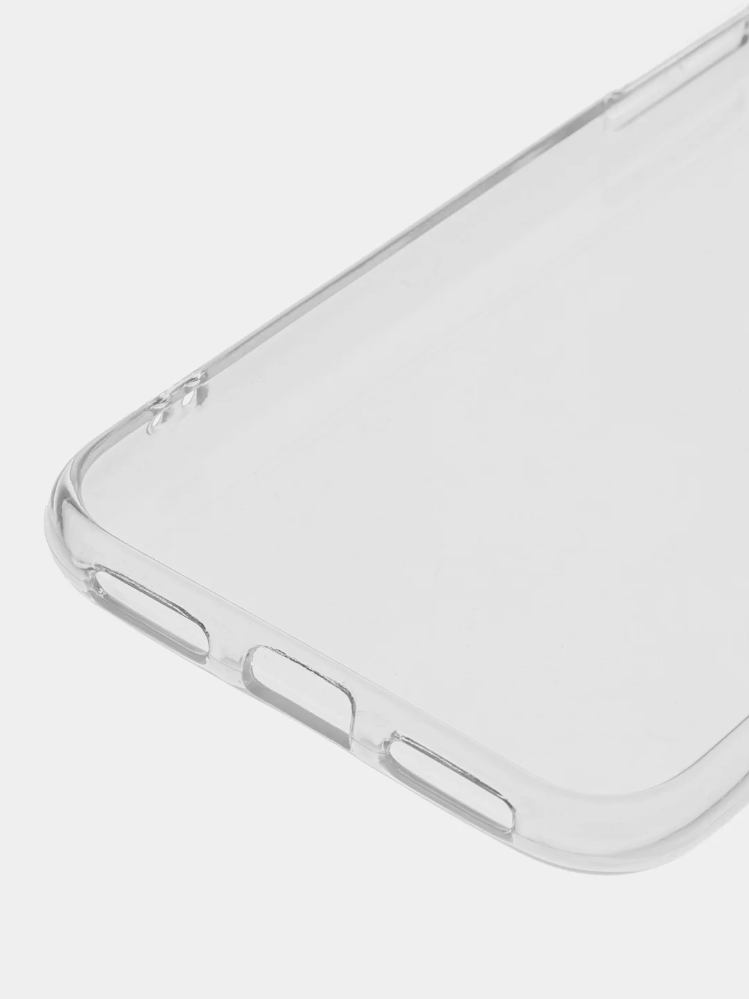 Чехол iPhone XS / X прозрачный силиконовый