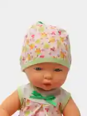 Зеленый пупсы для девочек, Полесье игрушки, кукла пупс "Весёлый" с соской