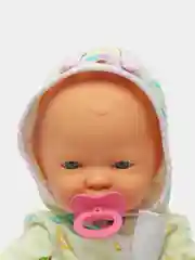 Зеленый пупсы для девочек, Полесье игрушки, кукла пупс "Весёлый" с соской
