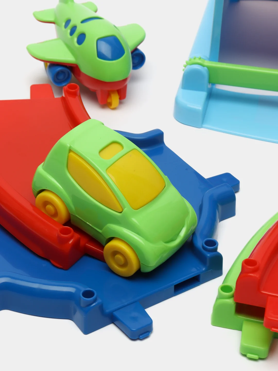 Аэропорт "Play City" с дорогой, Полесье машины игрушки