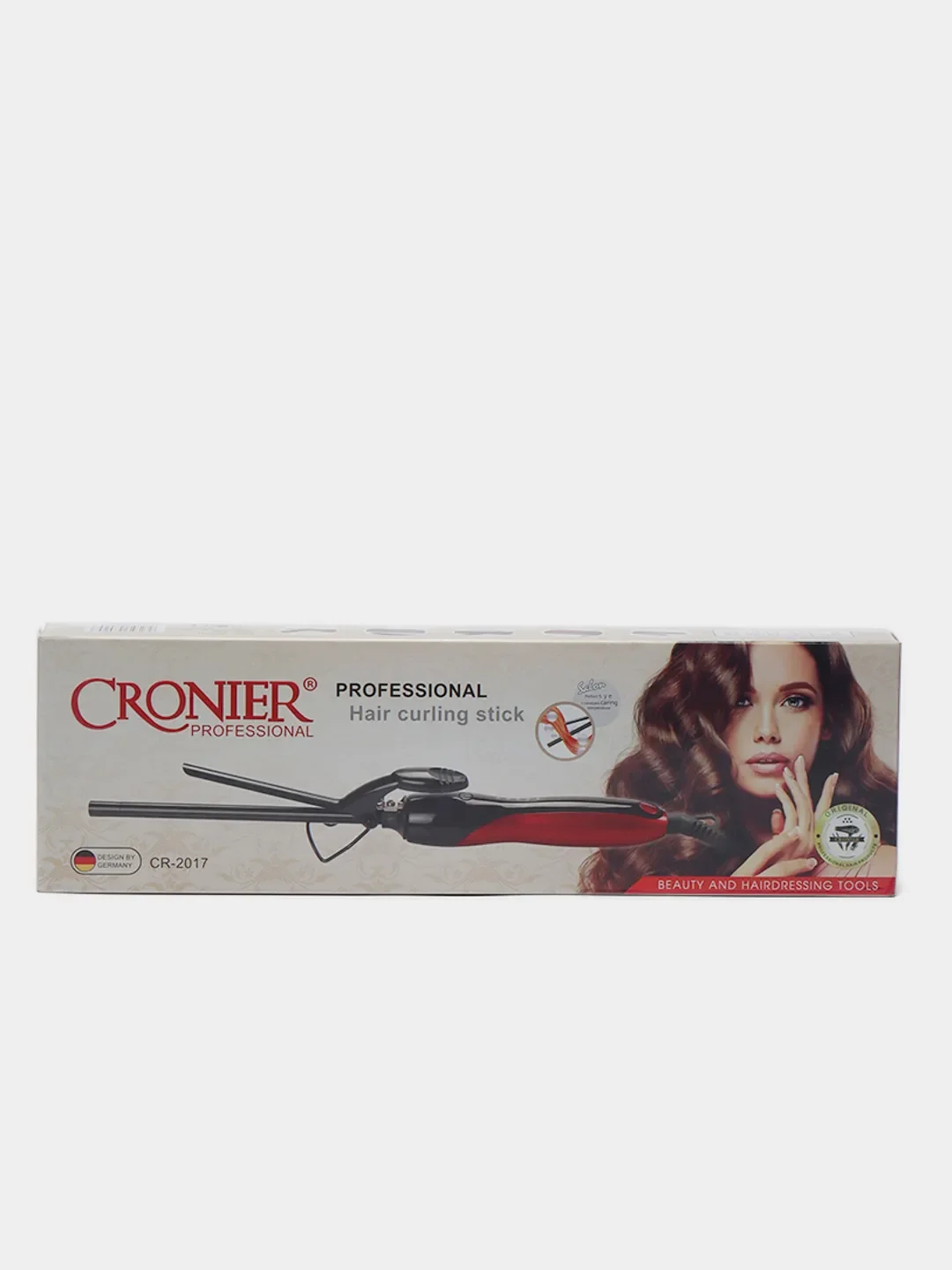 Профессиональные щипцы-плойка для завивки волос Cronier