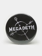 Значок Megadeth, 37 мм