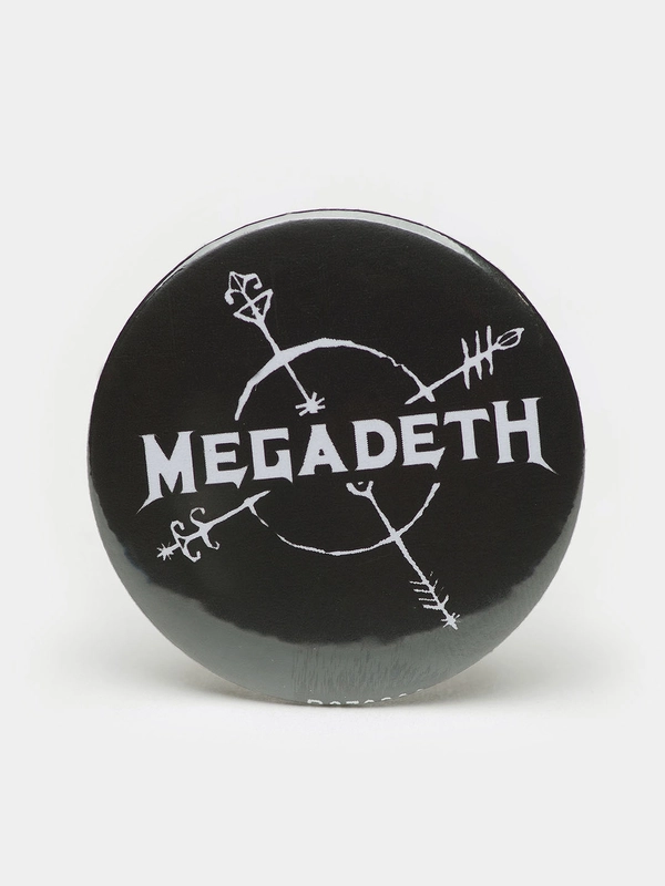 Значок Megadeth, 37 мм