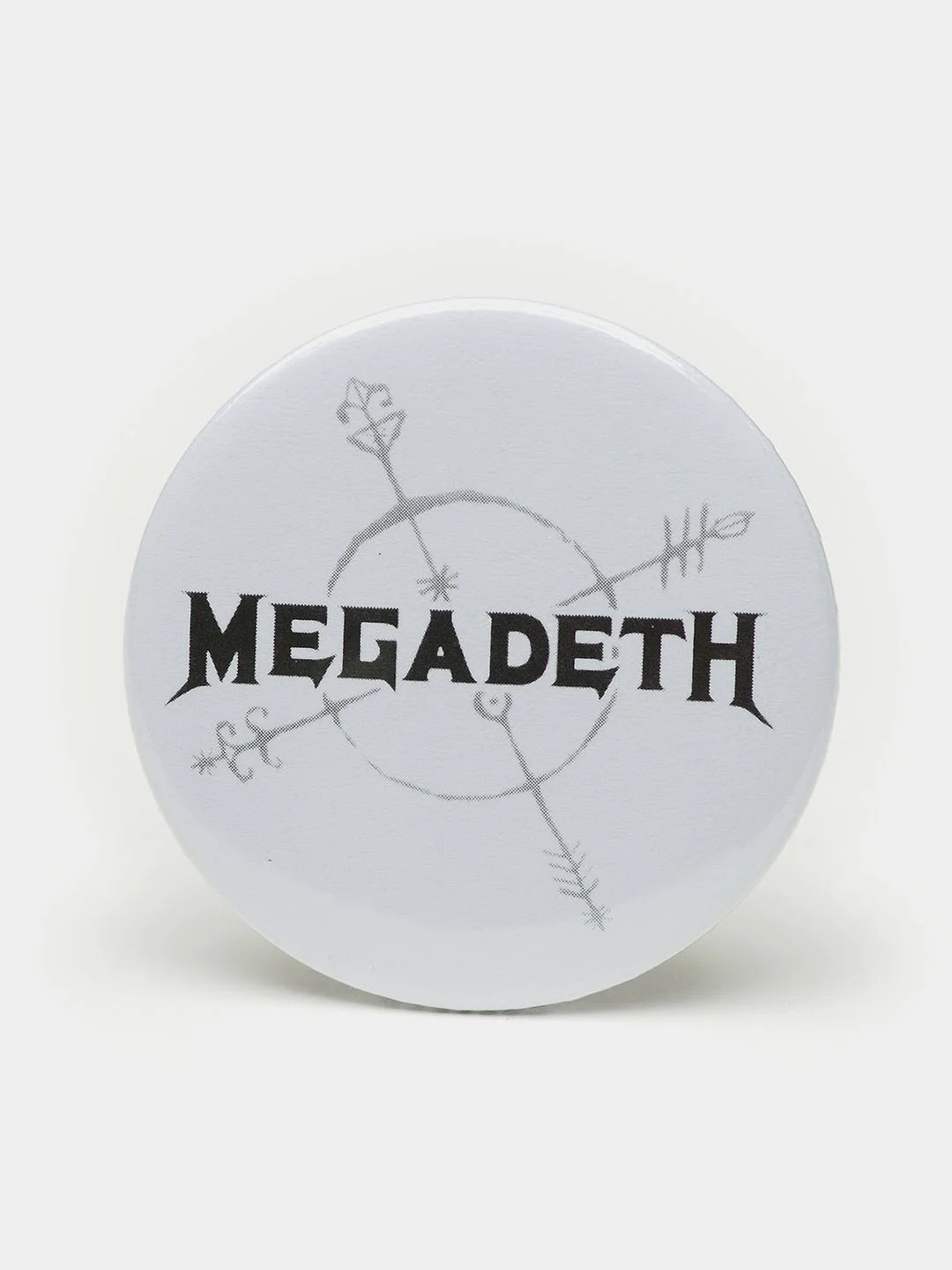Значок Megadeth, 37 мм