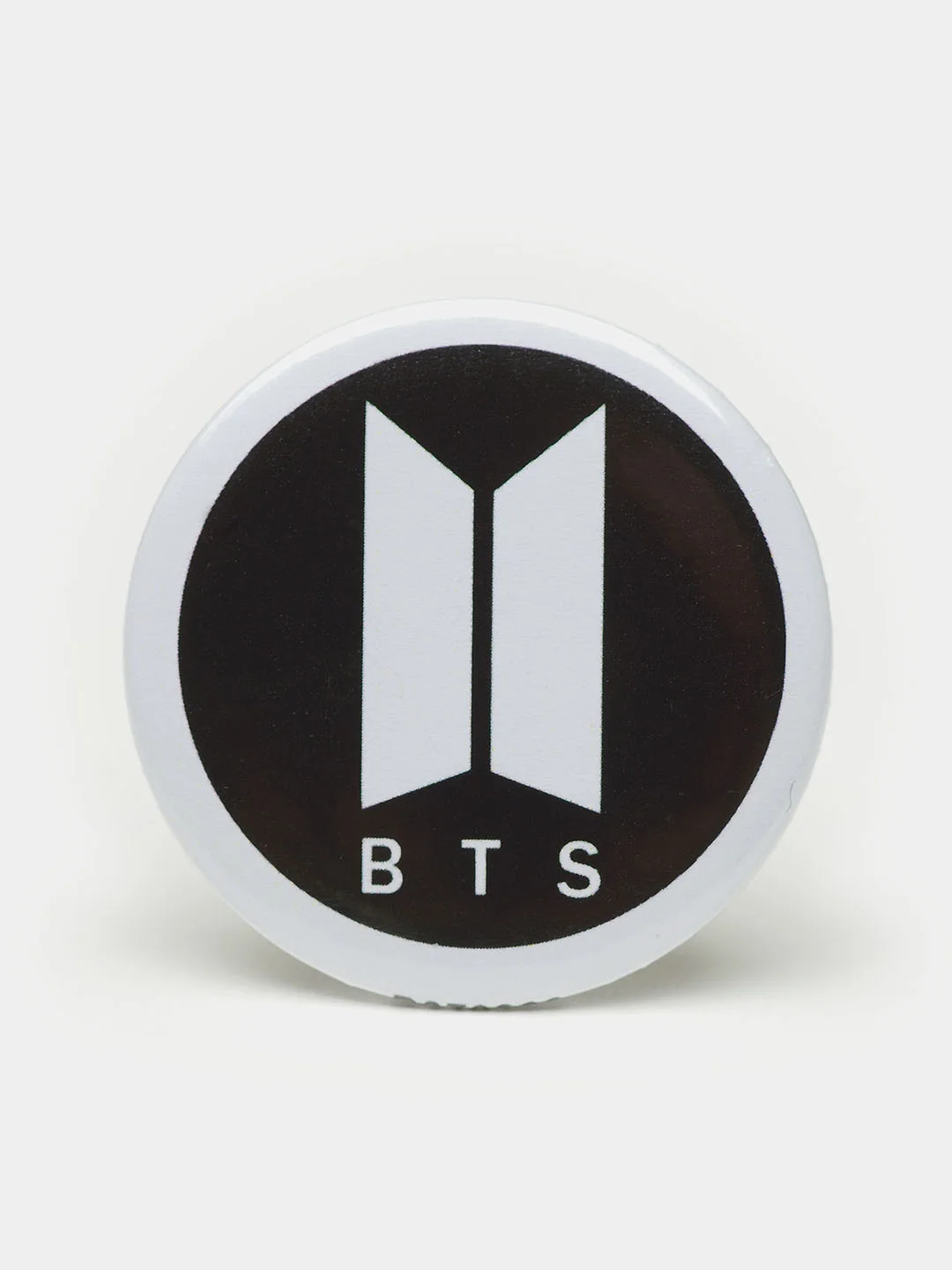 Черный значок "BTS", 37 мм, k-pop