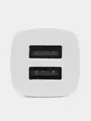 Автомобильное зарядное устройство One Depot CR07, 2 USB, 3.1 А, белое