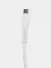 Кабель ONE DEPOT S08WM, microUSB-USB, 2.4 А, 1 метр, белый