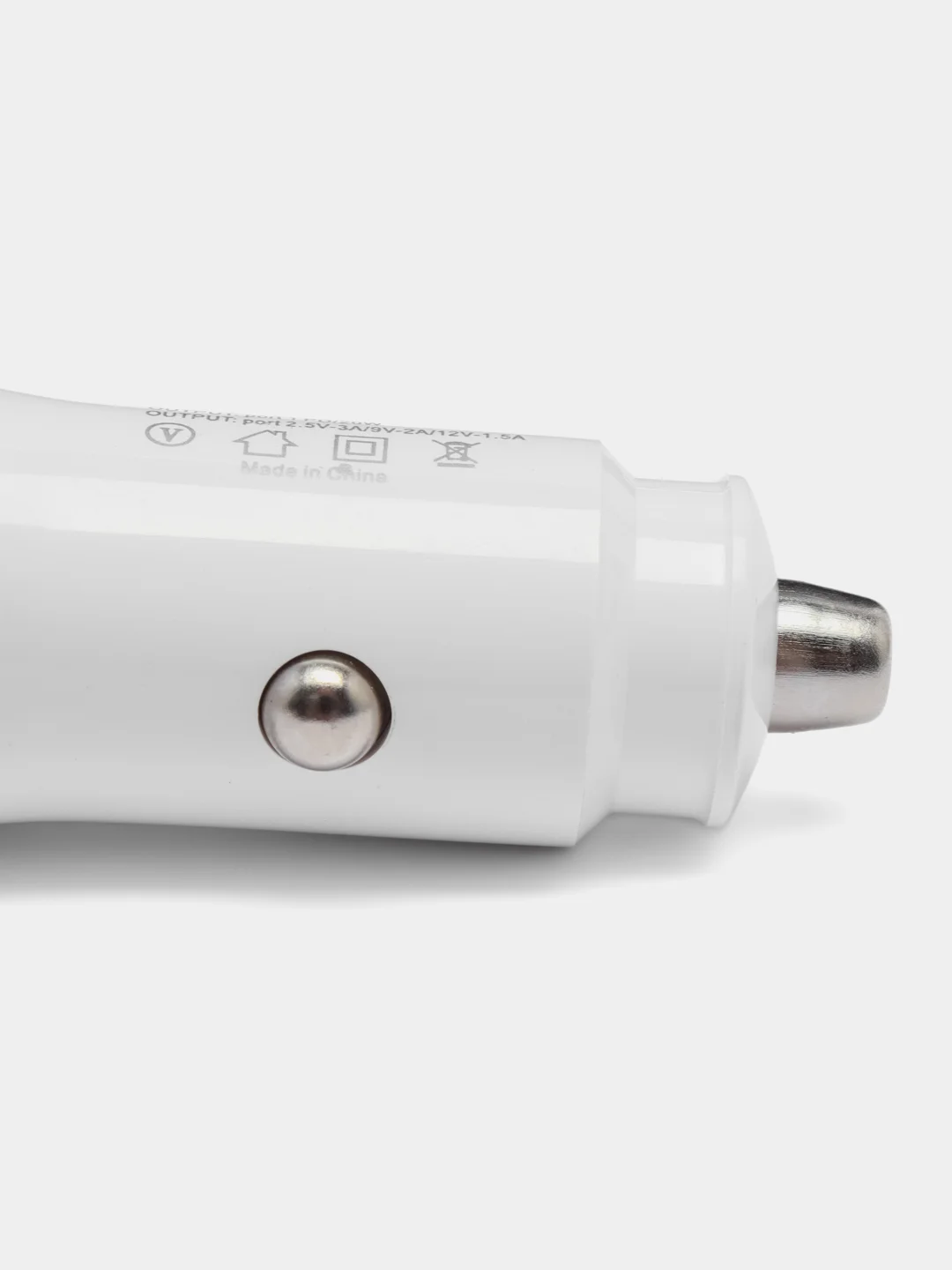 Автомобильное зарядное устройство 20W, с разъемами USB и USB-C