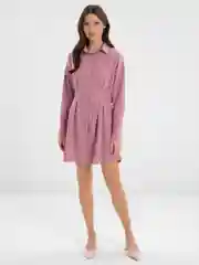 Розовый платье женское