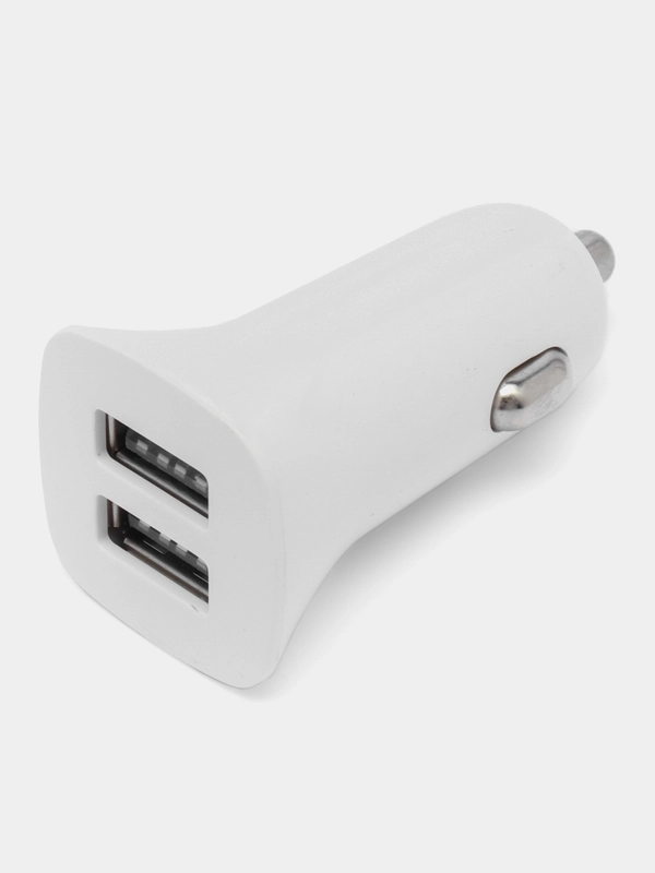 Автомобильное зарядное устройство One Depot CR07, 2 USB, 3.1 А, белое