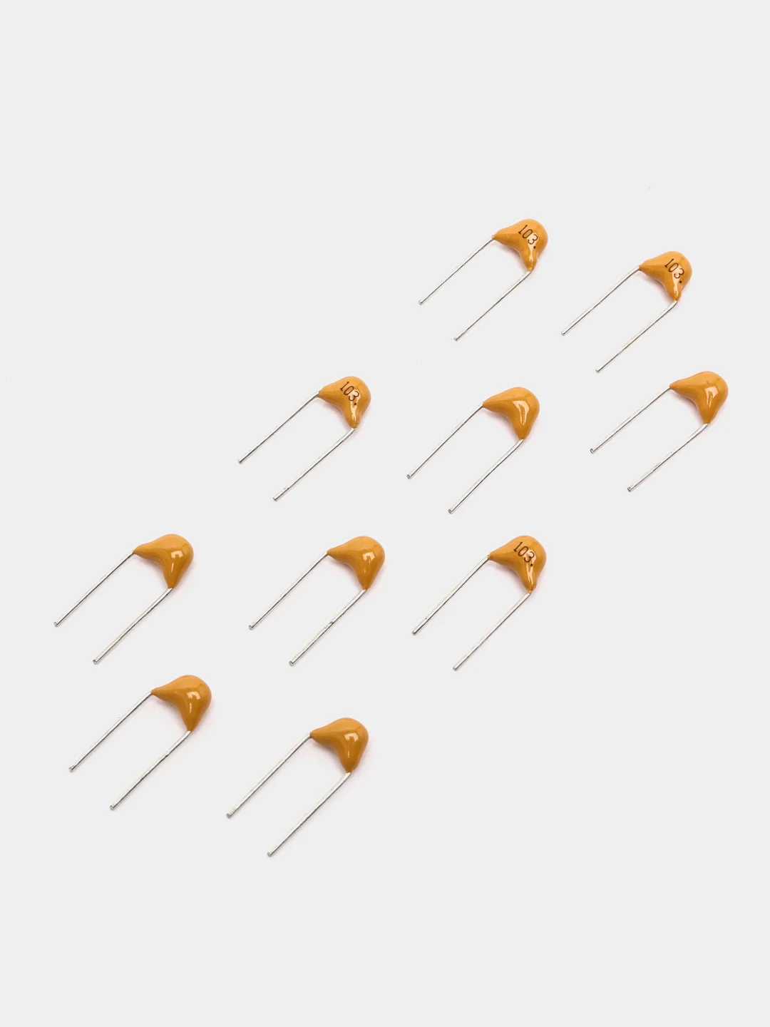 Конденсатор  0.01uF 50V X7R (10nF, 10000pF), 10шт,