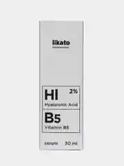 Сыворотка для лица с гиалуроновой кислотой и витамином В5. 30 мл Likato Professional