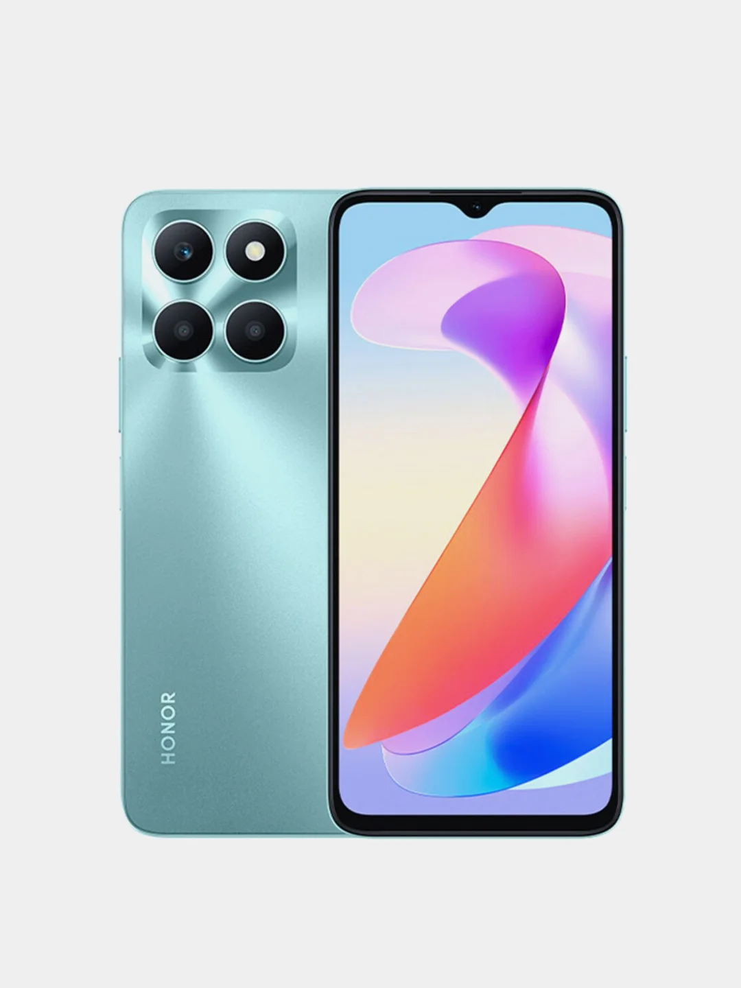 Зеленый смартфон HONOR X6a 4/128 Gb