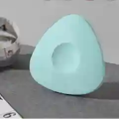 Голубой мел портновский, восковой, 55*55*6 мм, набор 5 штук, разноцветный, треугольный