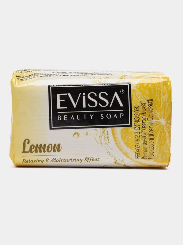 EVISSA мыло туалетное, 100 г, дыня / лимон / яблоко