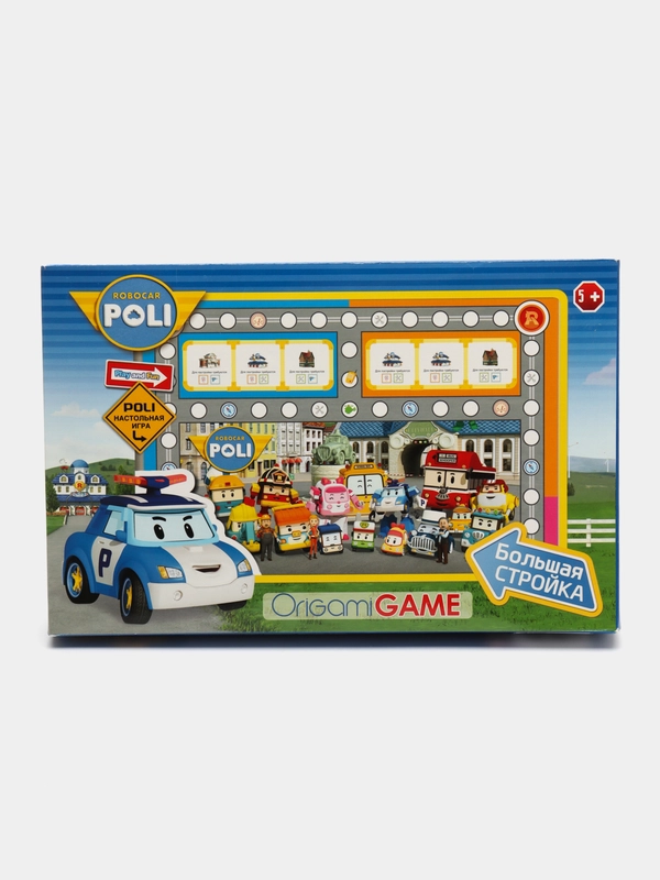 Настольная игра "Robocar. Большая стройка"