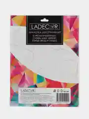 Алый 429007 LADECOR наклейка декоративная с фольгир. слоем, в виде звезд и сердец