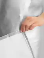 Пудровый кожаный фартук рабочий, кухонный, мужской