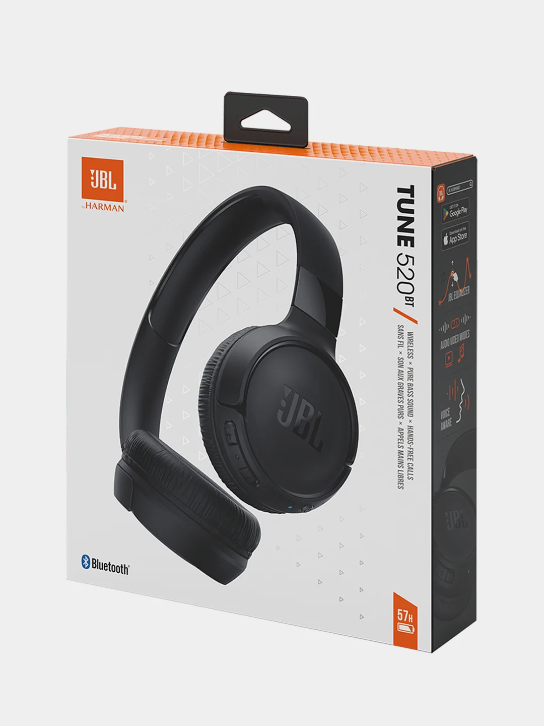 Синий беспроводные наушники JBL Tune 520BT