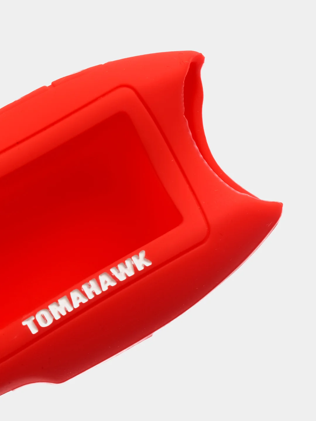 Красный чехол для брелка сигнализации Tomahawk 7.1,9.3,9.5 силиконовый