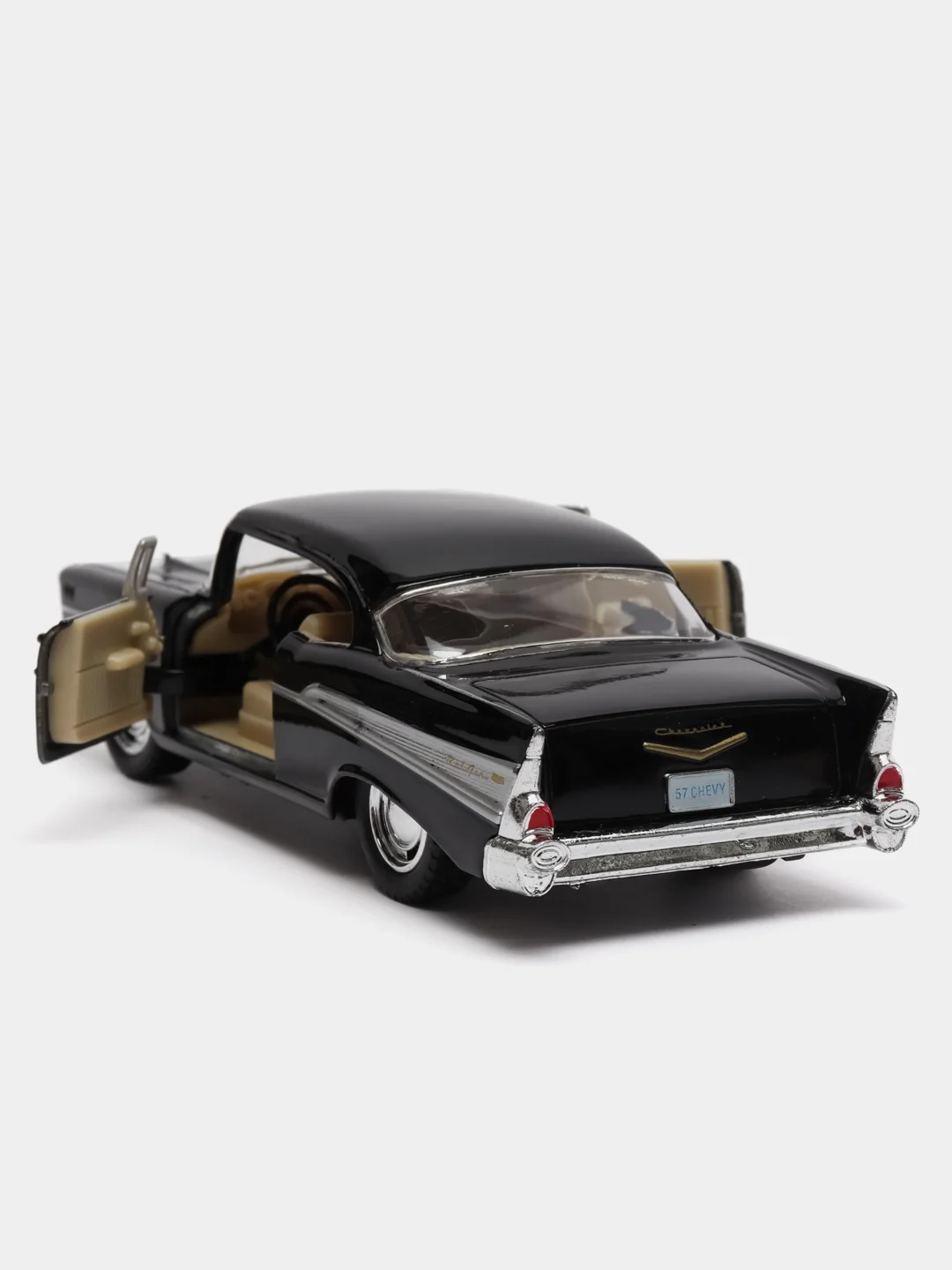 Красный металлическая машинка 1957 Chevrolet Bel Air KT5313D
