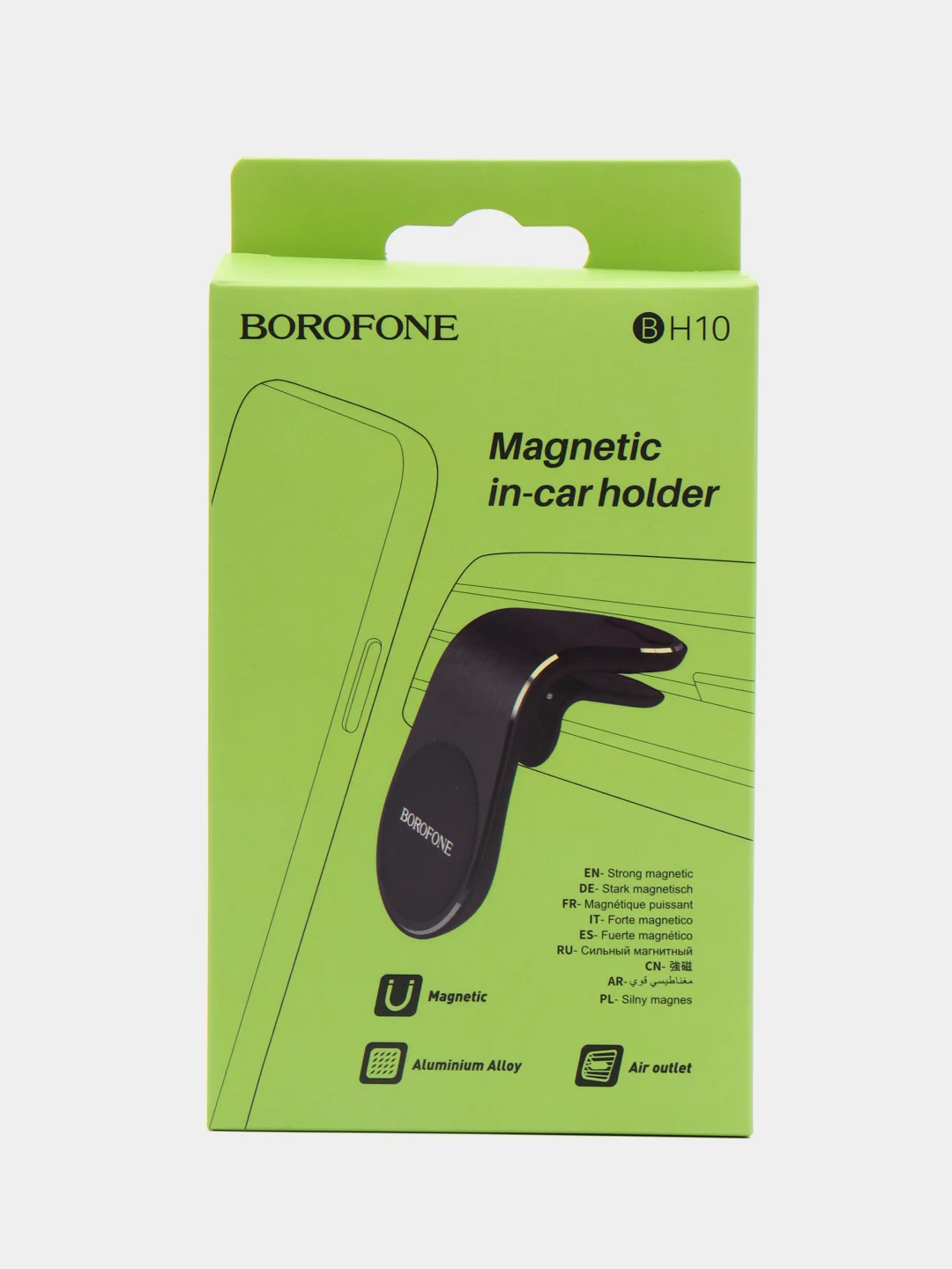 Автомобильный магнитный держатель для телефона Borofone BH10