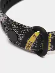 Горчичный силиконовый ремешок для Xiaomi Mi Band, с принтом