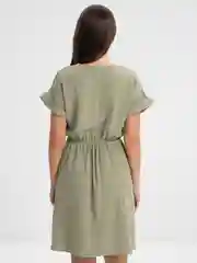 Голубой летнее женское платье