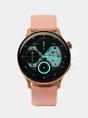 Розовый смарт-часы мужские HK85, AMOLED, водопроницаемые, спортивные, 1,43 дюйма, NFS