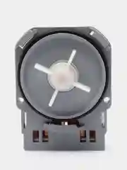 Насос сливной, помпа Askoll M220 стиральных машин 30W, 3 защелки, выводы назад под фишку