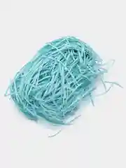 Голубой бумажная стружка - наполнитель для подарков и подарочных коробок