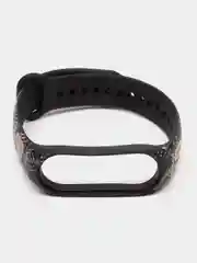 Бронзовый силиконовый ремешок для Xiaomi Mi Band, с принтом
