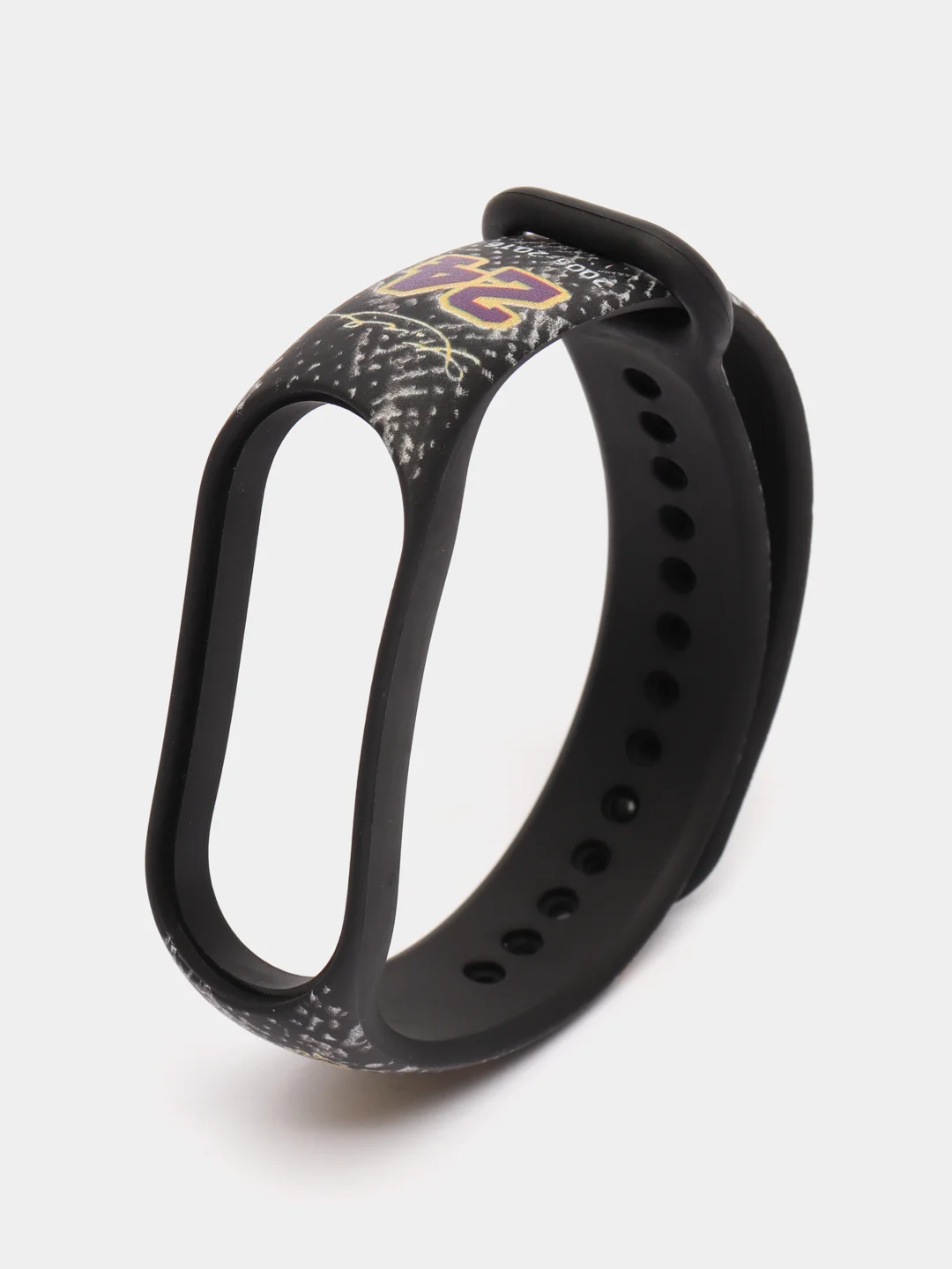 Бронзовый силиконовый ремешок для Xiaomi Mi Band, с принтом
