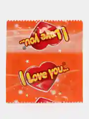 Презервативы I Love You, с ароматом апельсина, 3 штуки