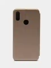 Золотой чехол книжка Xiaomi Redmi Note 7 / Redmi Note 7 Pro, Сяоми Редми Нот 7 / Нот 7 Про