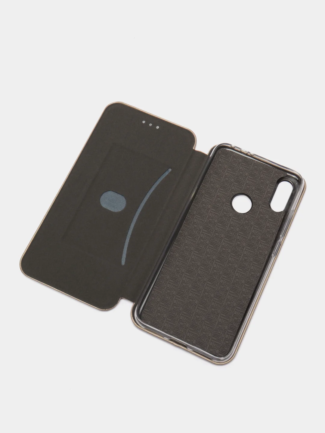Золотой чехол книжка Xiaomi Redmi Note 7 / Redmi Note 7 Pro, Сяоми Редми Нот 7 / Нот 7 Про