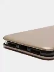 Золотой чехол книжка Xiaomi Redmi Note 7 / Redmi Note 7 Pro, Сяоми Редми Нот 7 / Нот 7 Про