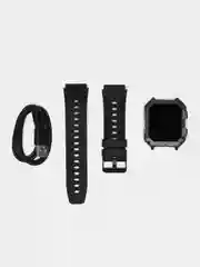 Черный смарт-часы C20 PRO мужские с поддержкой Bluetooth и пульсометром, 1,83 дюйма