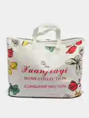 Бежевый плед "Травка", евро, подарочная упаковка, 210 х 230 см
