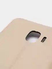 Золотой чехол-книжка на Samsung Galaxy J2 Core, Самсунг Галакси Джи2 Кор