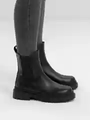 Черный женские ботинки, челси, осенние, весенние