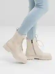 Угольный женские ботинки, осенние