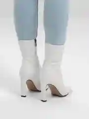 Белый женские ботильоны, осенние
