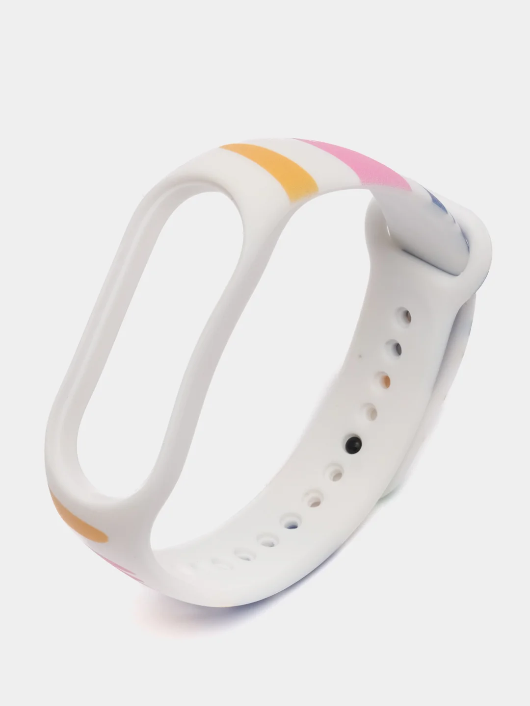 Разноцветный силиконовый ремешок для Xiaomi Mi Band, с принтом