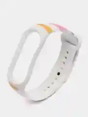 Разноцветный силиконовый ремешок для Xiaomi Mi Band, с принтом